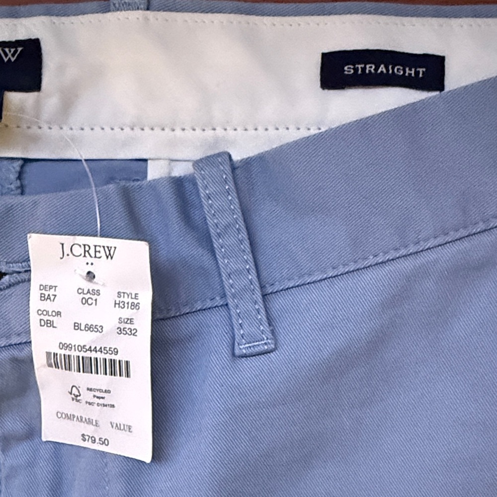 J. Crew Men's Chinos - Light Blue